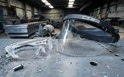 Safety glasses and face protection